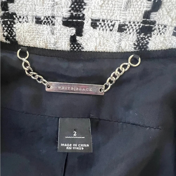 White House black market skirt 00 & jacket 2 set in excellent like-new condition - Picture 5 of 6